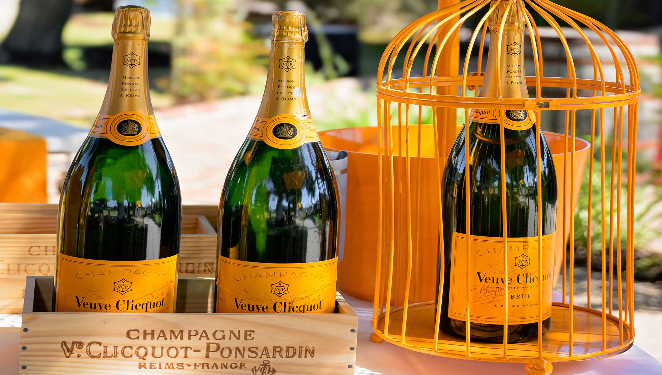 Purchase Vueve Clicquot for donation